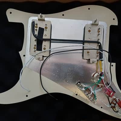 Musiclilly pre wired pick guard H H pre wired +coil tap image 2