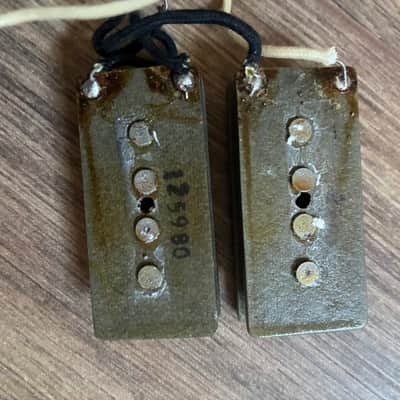 Fender Precision Bass Pickups 1970‘s Vintage Grey Bottom image 5