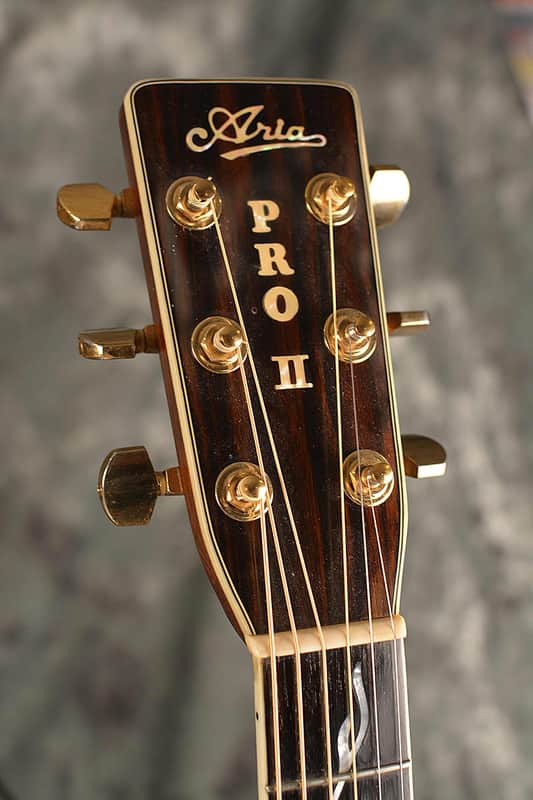 Aria Pro II PW-70 Dreadnought Professional 1970s Natural Gloss 45