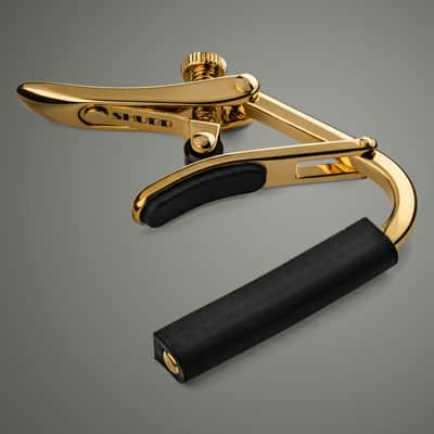 Shubb Capo Royale C1g – Gold Finish for Steel-String Guitar image 2