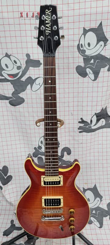 Hamer USA Sunburst 1991 CSB, OHC very clean FLAMEY image 1