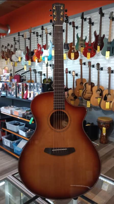 Breedlove Oregon Concerto CE 2010s - Whiskey Burst