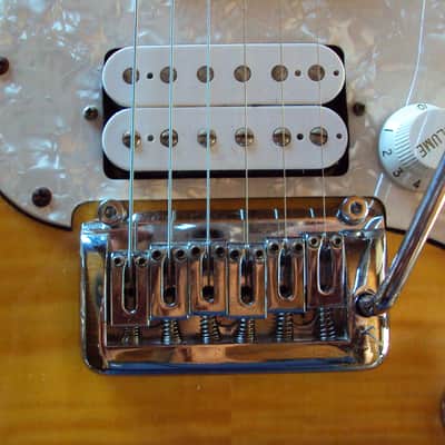 Scalloped Harley Benton ST redburst used HSS playing ala Yngwie,Ritchie&Co! image 16