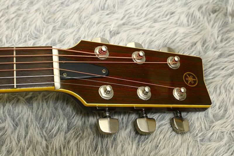 1975 made Vintage Acoustic Guitar Yamaha FG-400J Rare Black Label