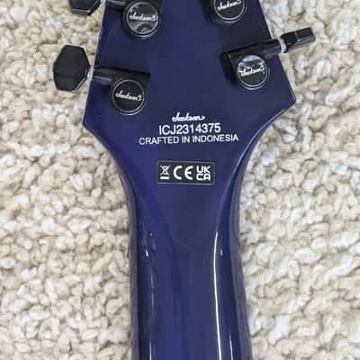 Jackson Pro Series Signature Chris Broderick Soloist™ 7P, Transparent Blue image 6