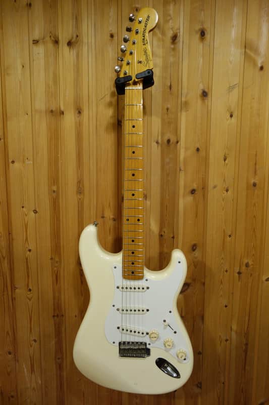 Squier JV strat Olympic White image 1