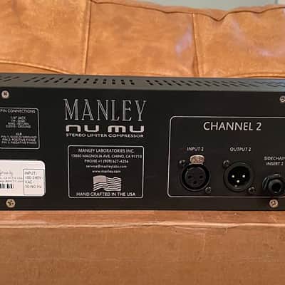 Manley Labs Nu Mu dual-channel Vari-Mu Compressor image 3