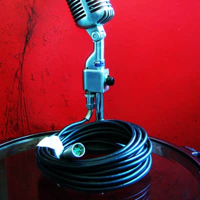 Vintage early 1950's Shure 55S dynamic cardioid microphone w extras Elvis 55 55SW 556S image 11