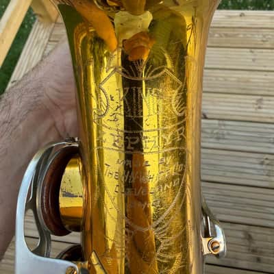 1964 King Zephyr Alto Saxophone – USA – Serviced & Play-Tested – Video image 4
