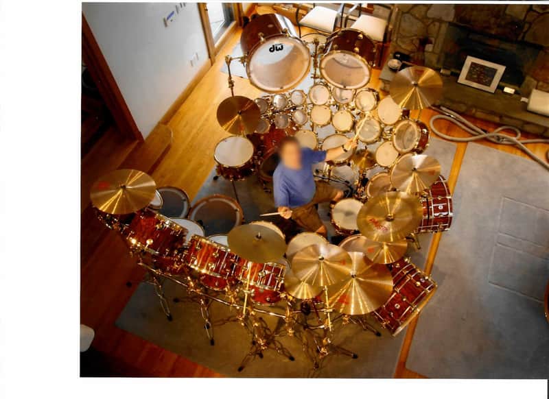 ULTIMATE DW DRUM SET, 50 DRUMS! COLLECTOR'S SERIES BUBINGA WATERFALL, 2009, MINT! image 1