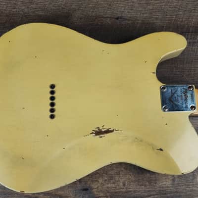 MyDream Partcaster Custom Built - Relic Aged White Deluxe 72 CuNiFe image 4