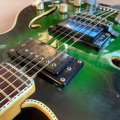 TEISCO 'EMPERADOR' VINTAGE '335' MIJ 1960s GREEN ***CLEARANCE*** image 22