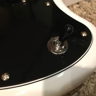 Squier Affinity Jazzmaster HH 2018 Artic White Loaded Body - Minor Issues, Like New, Bonus Saddles image 15