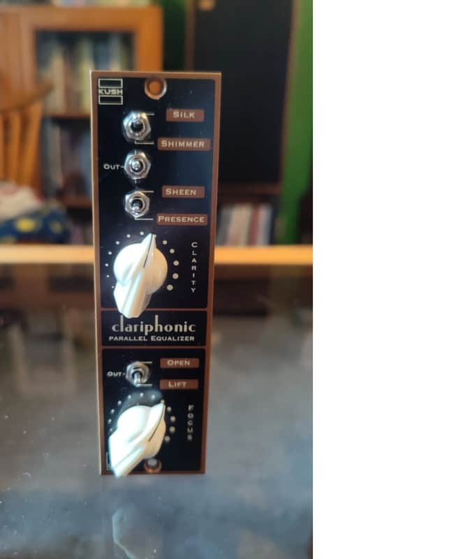 Immagine Kush Audio Clariphonic 500 Series Parallel Equalizer Module 2010s - Black - 1