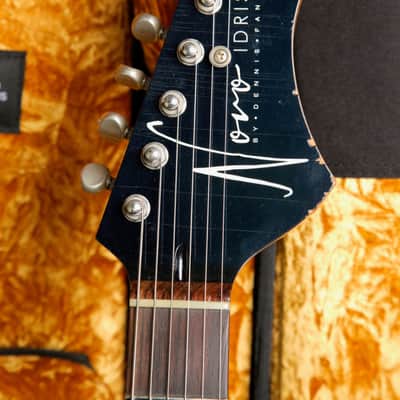 Novo Idris HSS Cat's Eye Burst Electric Guitar image 3