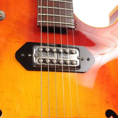 Gibson 1961 ES-125 TCD w/Gretsch pickups & Frequensator Tailpiece w/HSC USED image 10