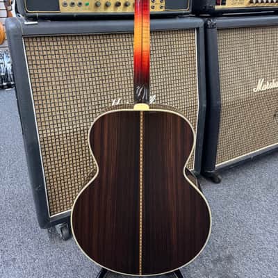 Gibson Western Classic Prewar J-200 Rosewood 2011 Vintage Sunburst image 8