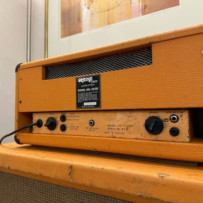 Orange OR100 1973/4 Pics n Text 100W Head - Vintage & Rare image 2