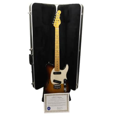 G&L USA ASAT Special Semi-Hollow Thinline Electric Guitar, Sunburst w Case image 8