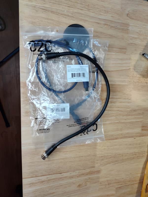Legrand 1.5 ft ADAT cable set - TOSLINK/BNC 2024 image 1
