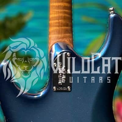 Ernie Ball Music Man Luke L4 SSS Blue Diesel H05439 image 6