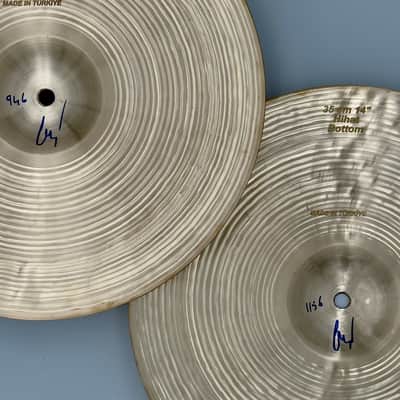 Bosphorus 14" Traditional Series Hi-Hat Cymbals image 9