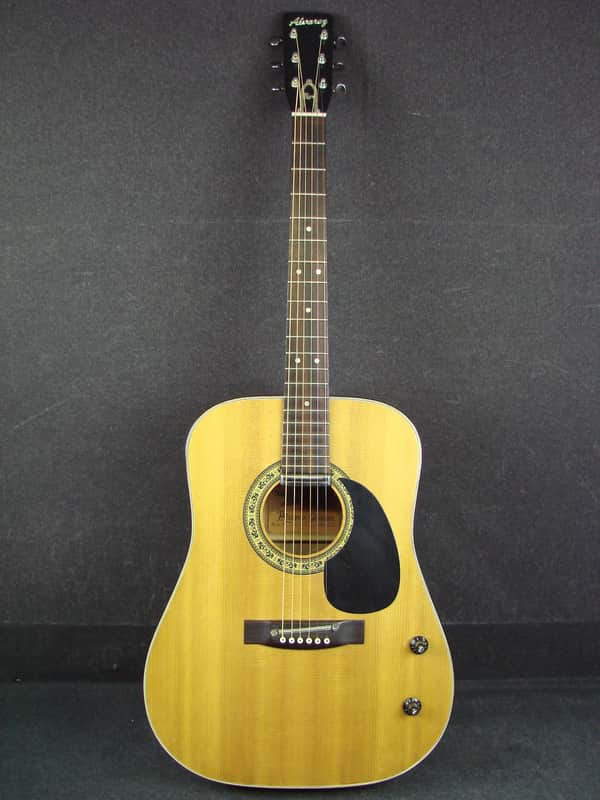 Vintage Alvarez 5046 Solid-Top Dreadnought Acoustic/Electric Guitar W/Case image 1