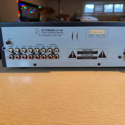 Luxman LV-110 MOS-FET Stereo Integrated Amplifier w MM MC Phono FRESH SERVICEš„ image 8