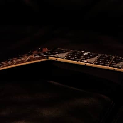 Jackson USA Custom Shop Explorer '94 ex. Marty Friedman (Megadeth era) Transblack Quilt Top image 8