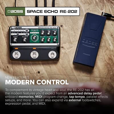 Boss RE-202 Space Echo Delay and Reverb Effects image 6