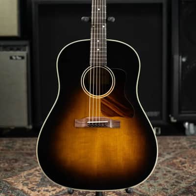 Eastman E20SS-TC Thermo-Cured Dreadnought Acoustic Guitar - Sunburst with Hardshell Case image 3
