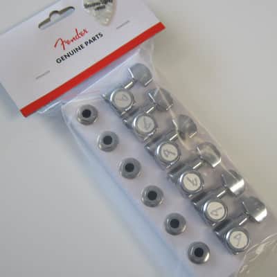 Fender Chrome Locking Tuners 0990818100 image 1