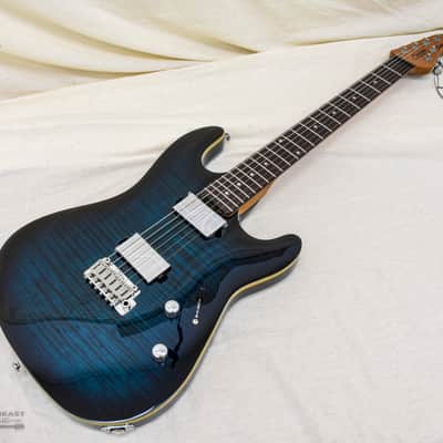 Sterling by Music-Man Sabre - Deep Blue Burst image 3