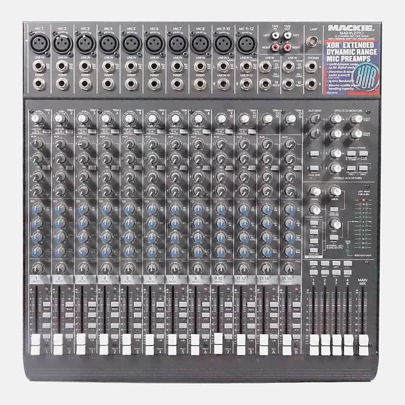 Mackie 1642-VLZ Pro 16-Channel Mic / Line Mixer | Reverb