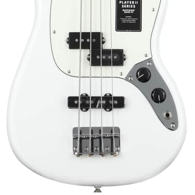 Fender Player II Mustang Bass PJ - Polar White with Maple Fingerboard image 2