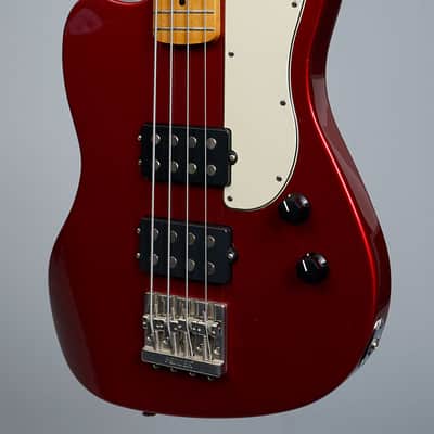 Fender Pawn Shop Reverse Jaguar Bass 2012 - Candy Apple Red image 3