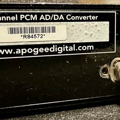 BUNDLE: 2 x Apogee Rosetta 800 192kHz 8-Channel AD/DA Converter 2000s - Silver image 11