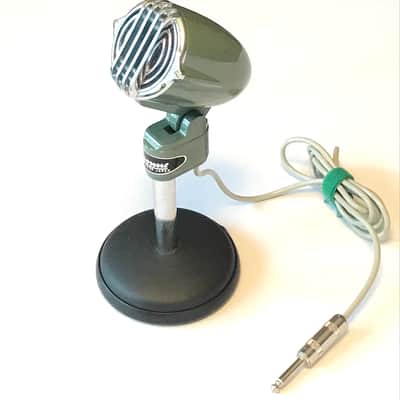 Vintage 1950’s Argonne AR-54 “Big Walter” HiZ Crystal Bullet Microphone with Stand - Harmonica Mic image 10