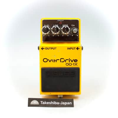 Boss OD-1X Over Drive Guitar Effect Pedal A7E1365 image 1