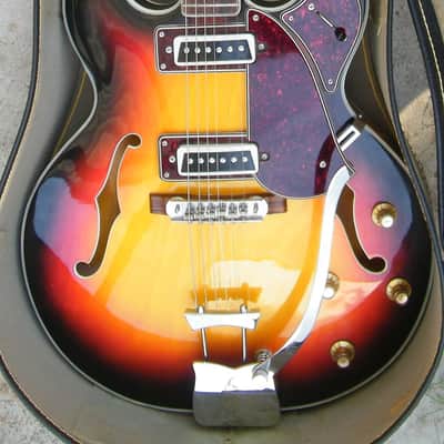 Bruno Conqueror Hollow-Body (ES-335-Matsumoku)-Collectors-Grade Flawless-1968 image 17