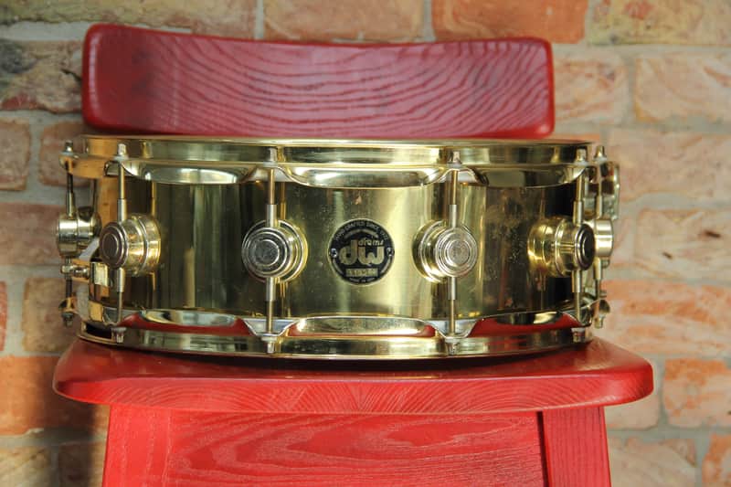 DW Over Brass Snare 14x5 image 1