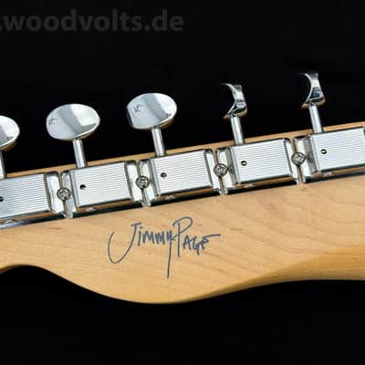 Fender Artist Series Jimmy Page Telecaster with Rosewood Fretboard 2019 - Natural with Dragon Graphic image 14
