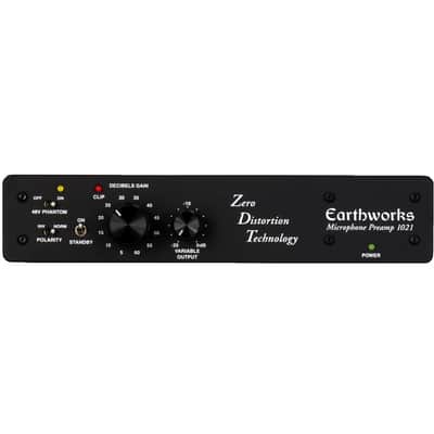 Earthworks 1021 ZDT Series Single Channel Zero Distortion Microphone Preamp