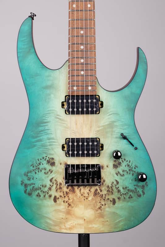 Ibanez RG421PB Electric Guitar - Caribbean Shoreline Flat with Jatoba Fingerboard image 1