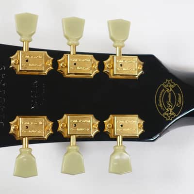 1991 Gibson 40th Anniversary Les Paul Ebony Black with Original Hardshell Case image 7