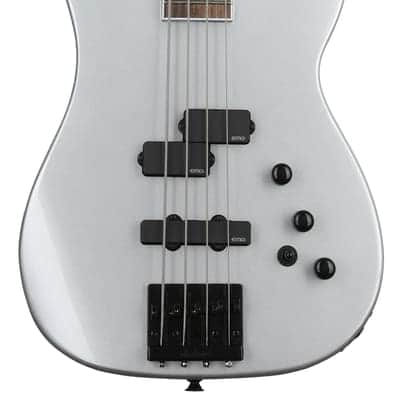 Jackson X Series Signature David Ellefson 30th Anniversary Concert Bass CBX IV - Quicksilver with Laurel Fingerboard image 2