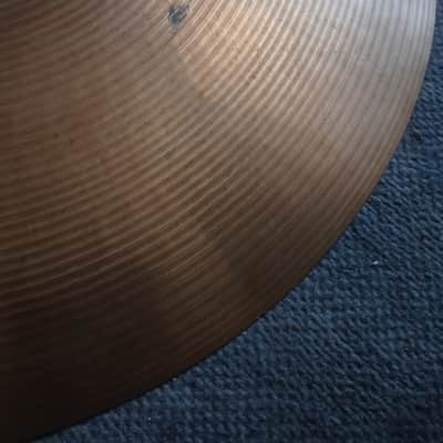 Vintage Paiste Formula 602 19" Medium Ride/Crash (Pre-Serial) - 2052g - Small Crack image 5