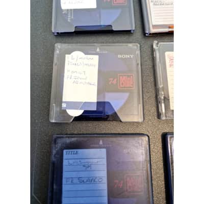 Sony MD 74 - Multi Coloured X 6 – MiniDisc - Good image 7