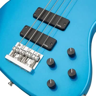 Sadowsky MetroExpress 24-Fret Modern Bass, Roasted Maple Fingerboard, 4-String - Solid Ocean Blue Metallic High Polish image 5