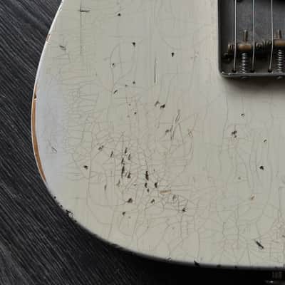 Haar T Tele Old Headstock Ash Body Blonde Aged Nitro 3kg Light image 4